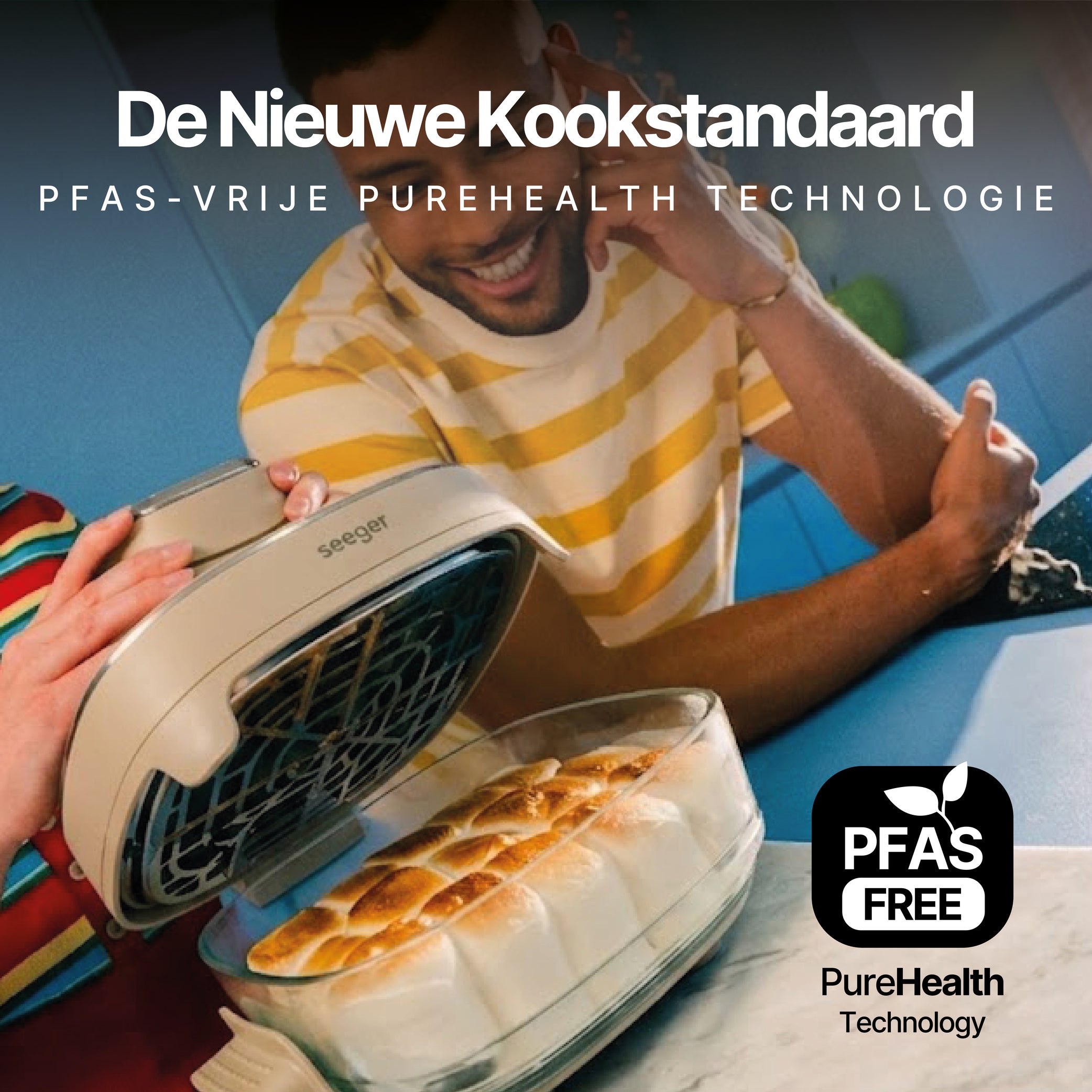 Cuisson sans PFAS avec la technologie PureHealth de la friteuse Seeger ClearFry