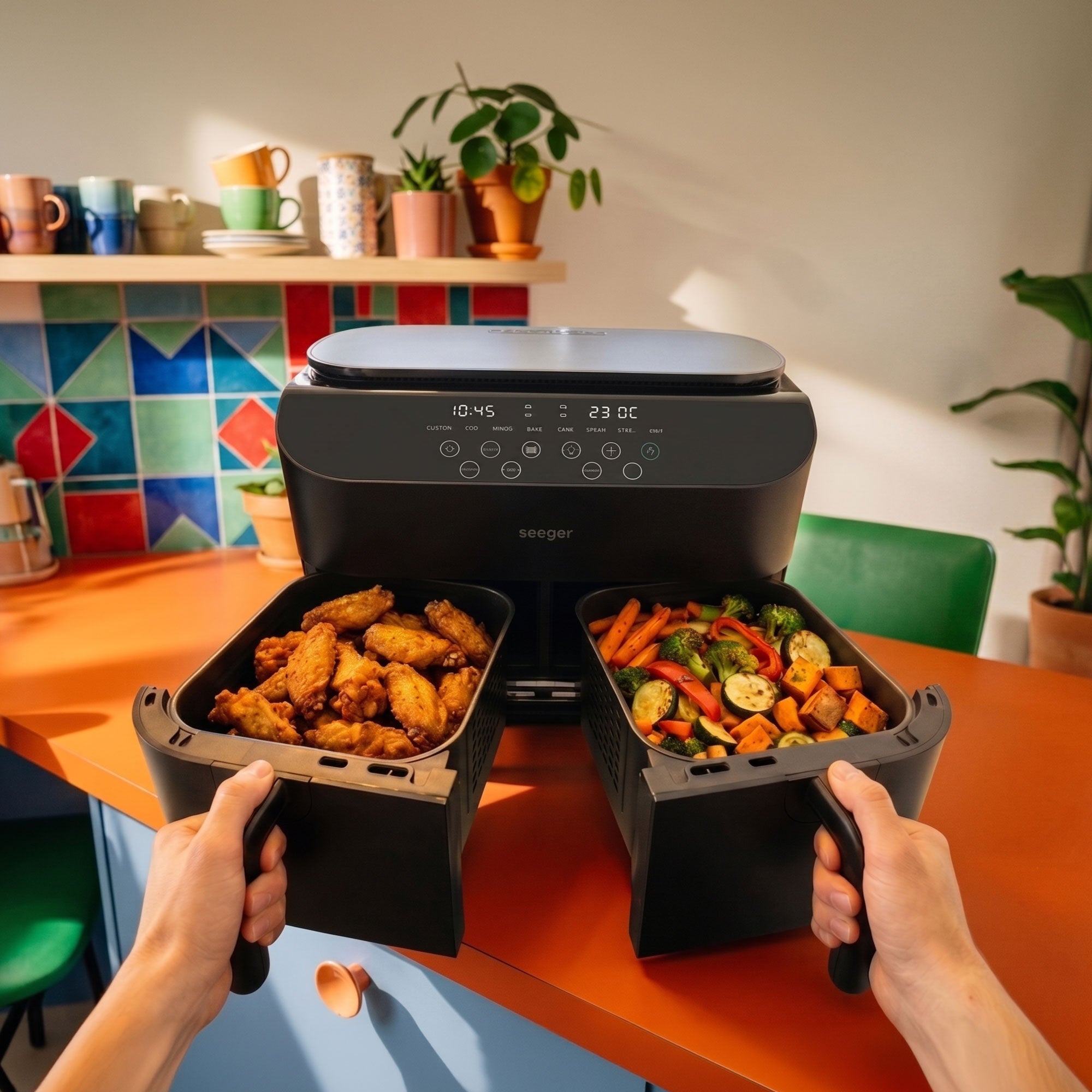 Seeger TwoFry | Double Air Fryer