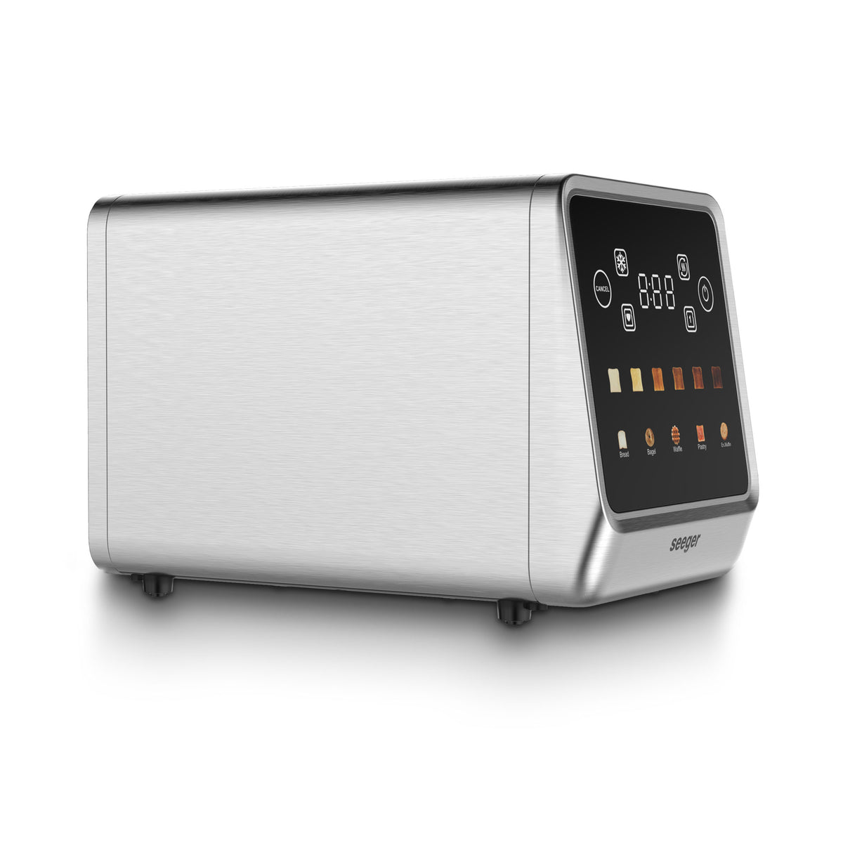 Seeger Digital Toaster | Broodrooster met Touchscreen RVS