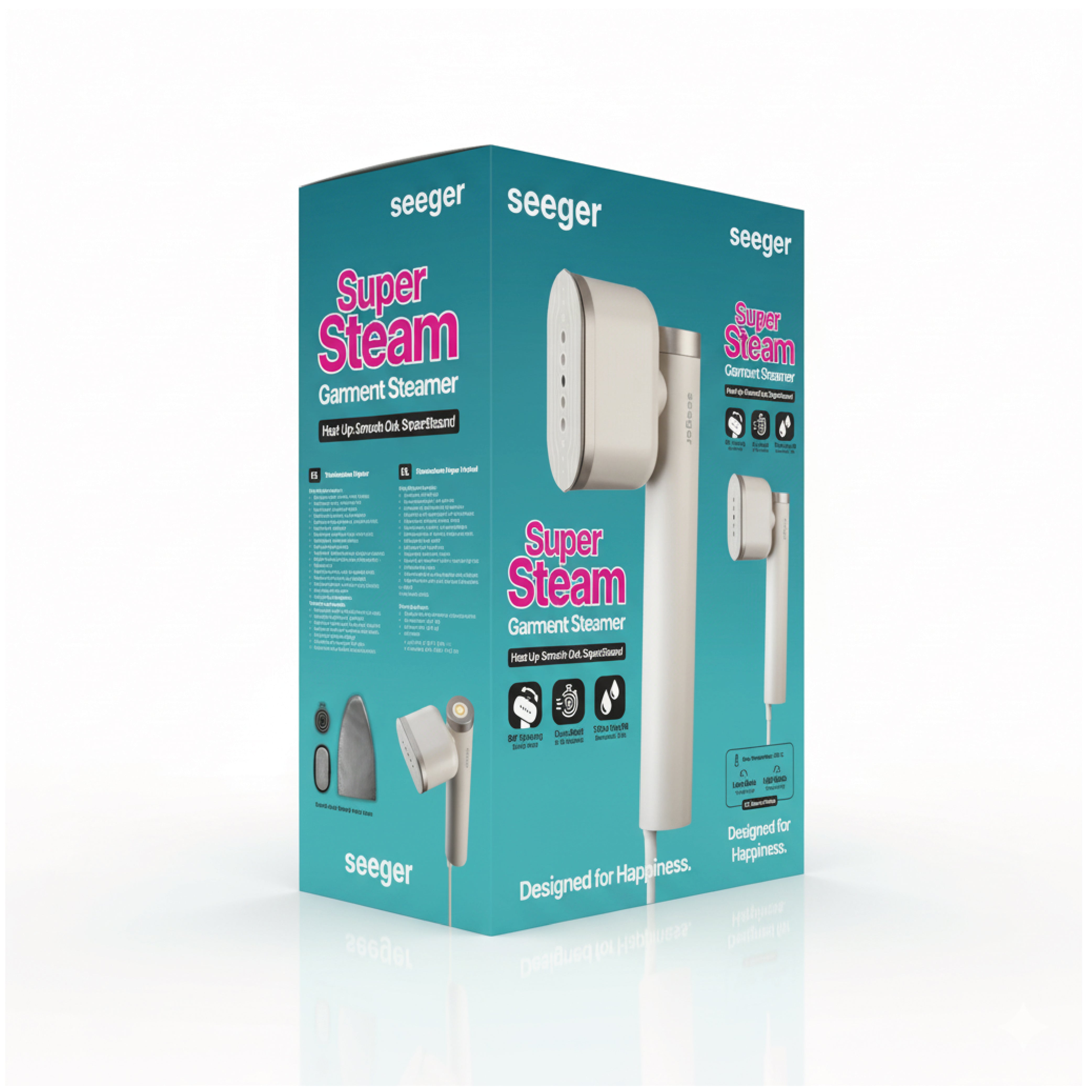 Seeger SuperSteam | Garment Steamer Beige