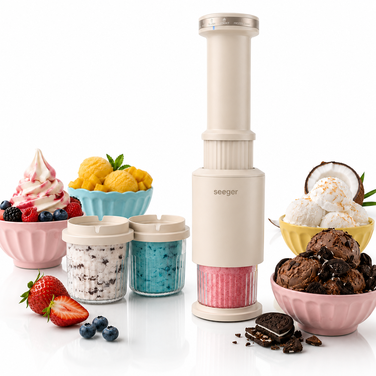 Seeger CompactCream | Handheld Ice Cream Maker