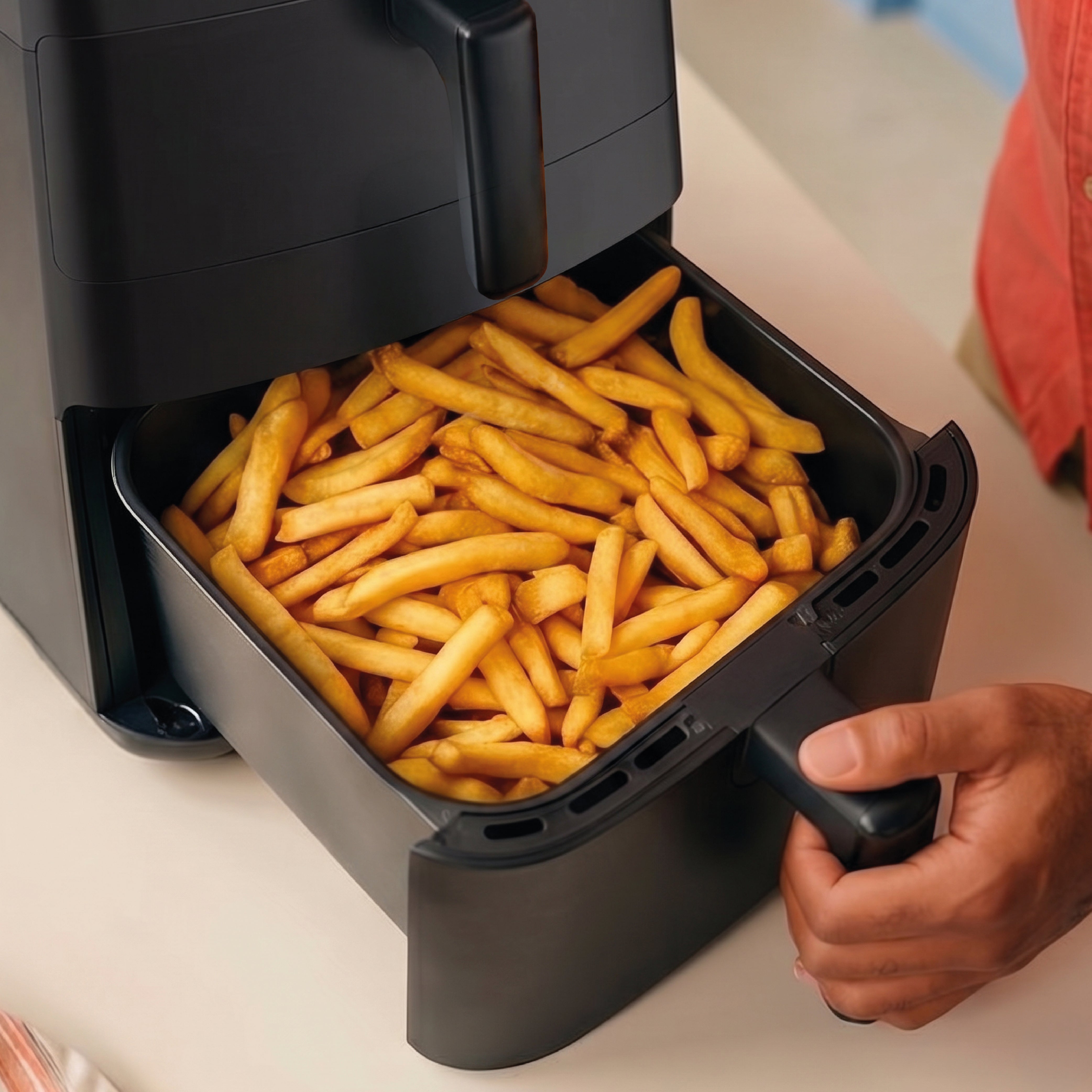 Friteuse sans huile double Seeger SuperFry noire – image produit 3