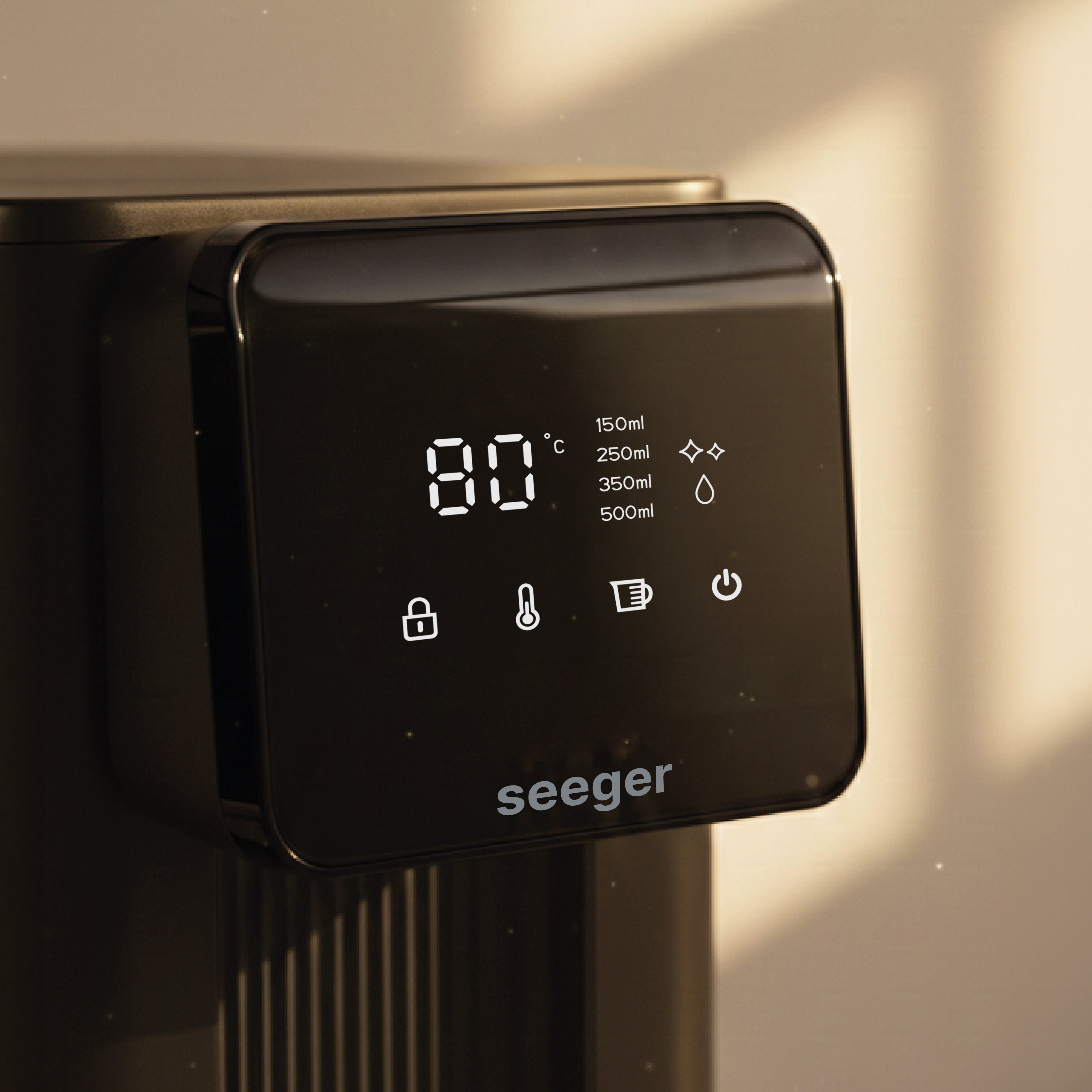 Seeger InstantHeat | Hot Water Dispenser Black