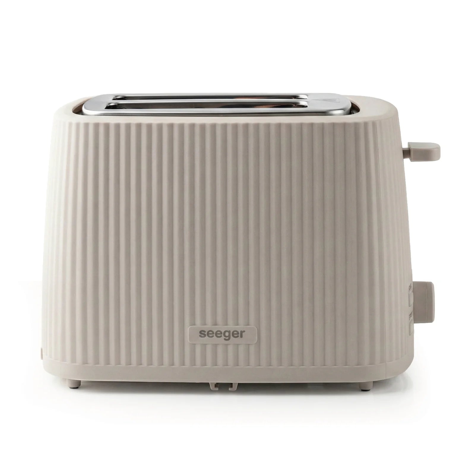 Seeger Toaster | Pleated Design Beige