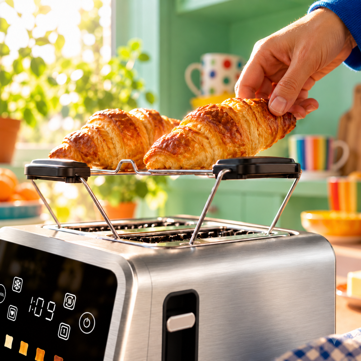 Seeger Digital Toaster | Grille-pain à écran tactile inox