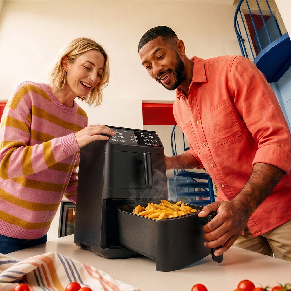 SuperFry en utilisation