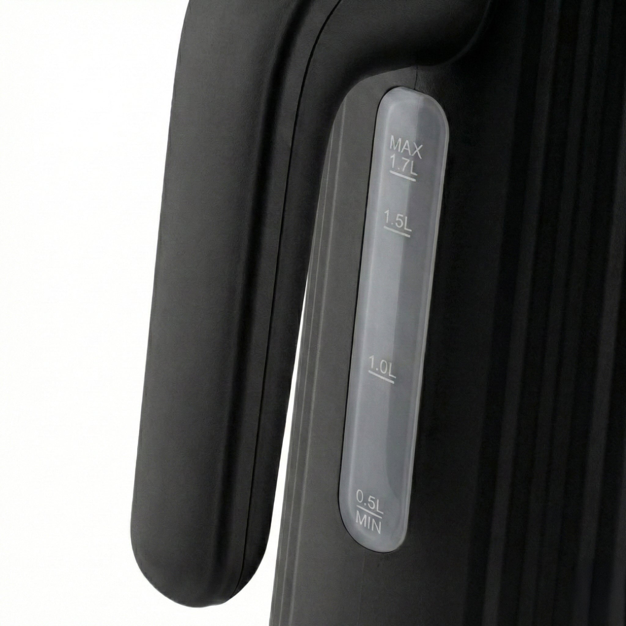 Seeger Water Kettle | Pleated Design Black