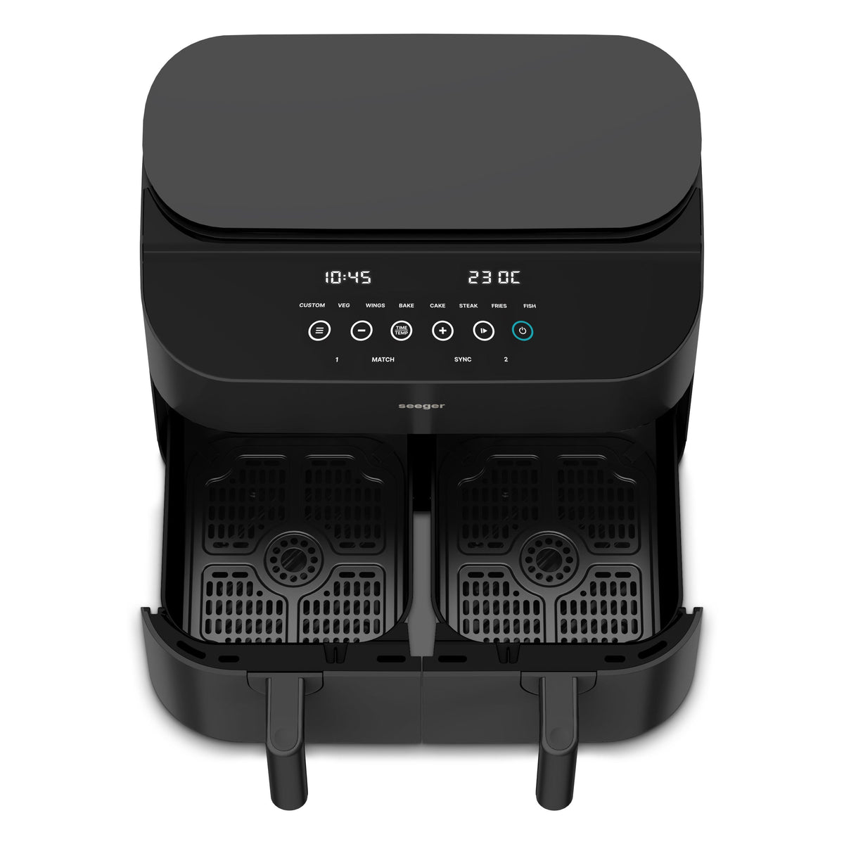 Seeger TwoFry | Double Air Fryer