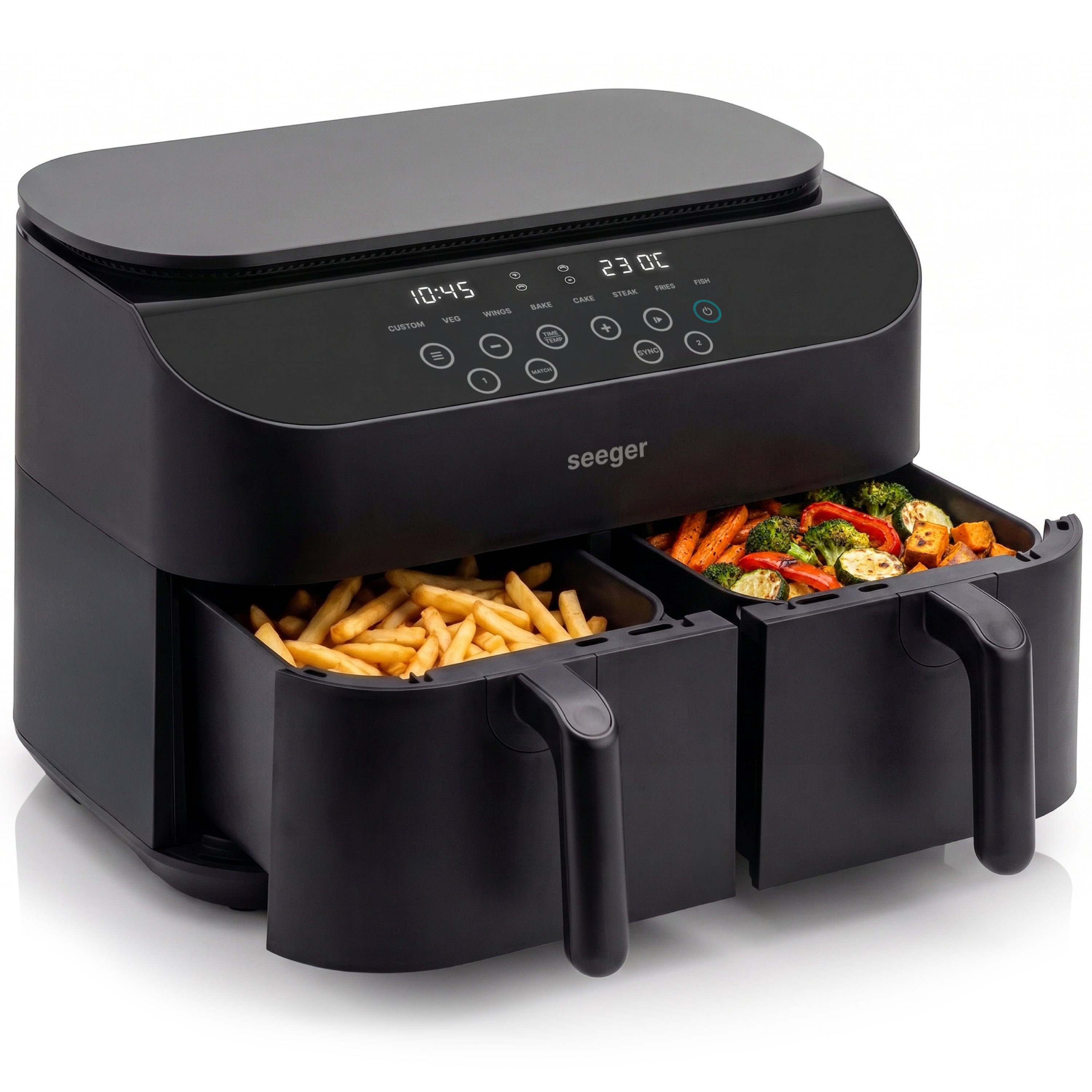 Seeger TwoFry | Double Air Fryer