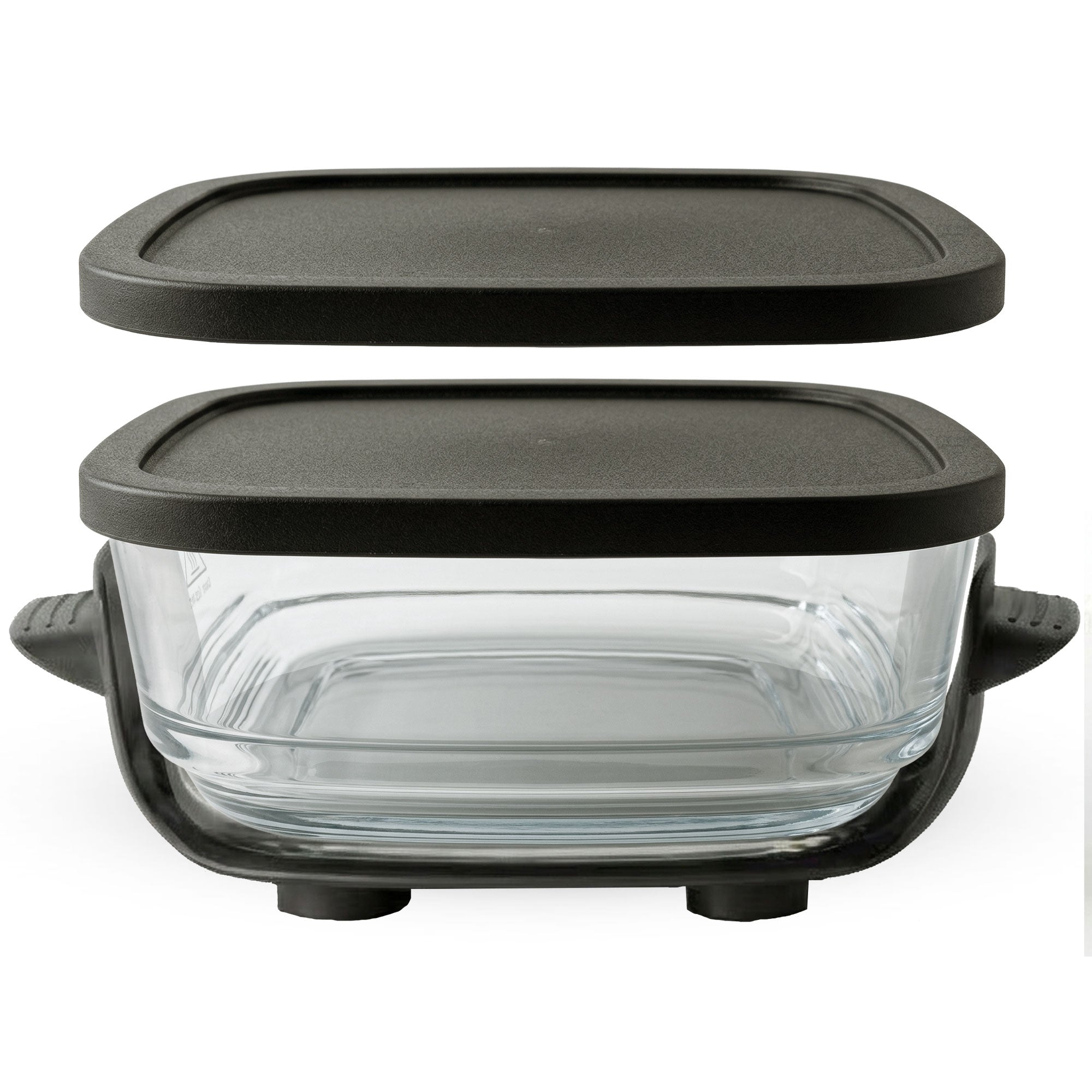 Seeger ClearFry | Black Glass Air Fryer