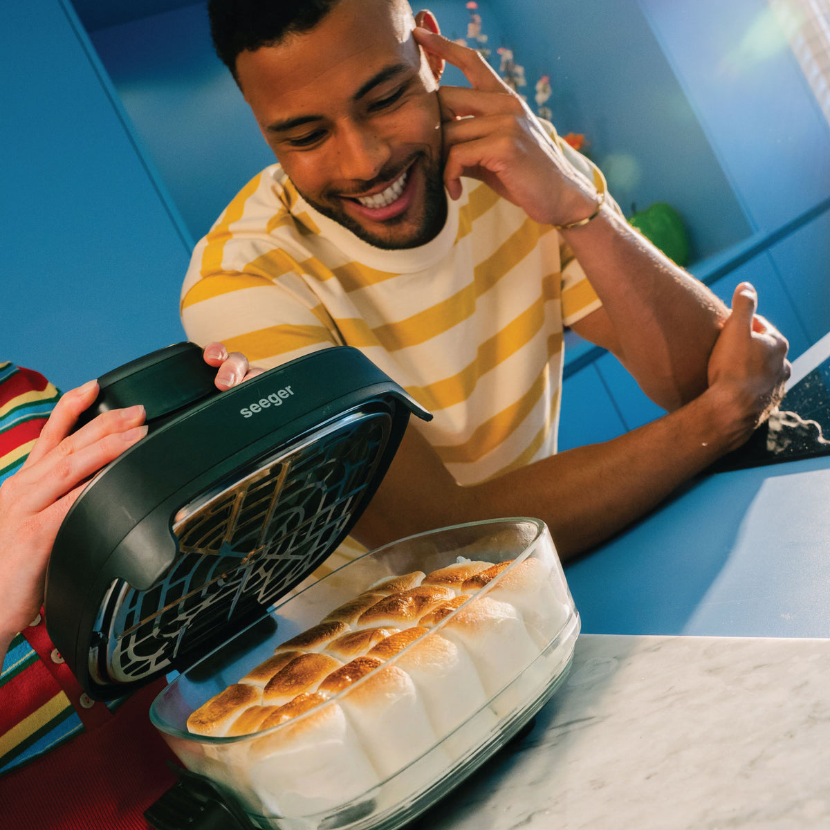 Seeger ClearFry | Glazen Airfryer Zwart