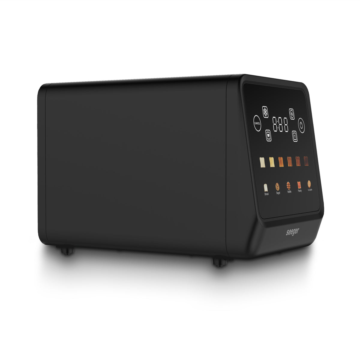 Seeger Digital Toaster | Broodrooster met Touchscreen Zwart