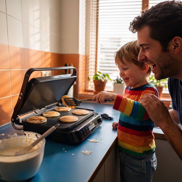 MultiGrill in use