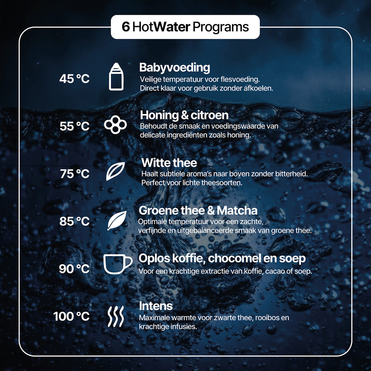 Seeger SmartKettle digitaler Wasserkocher mit Temperatureinstellung, Schwarz – Produktbild 11