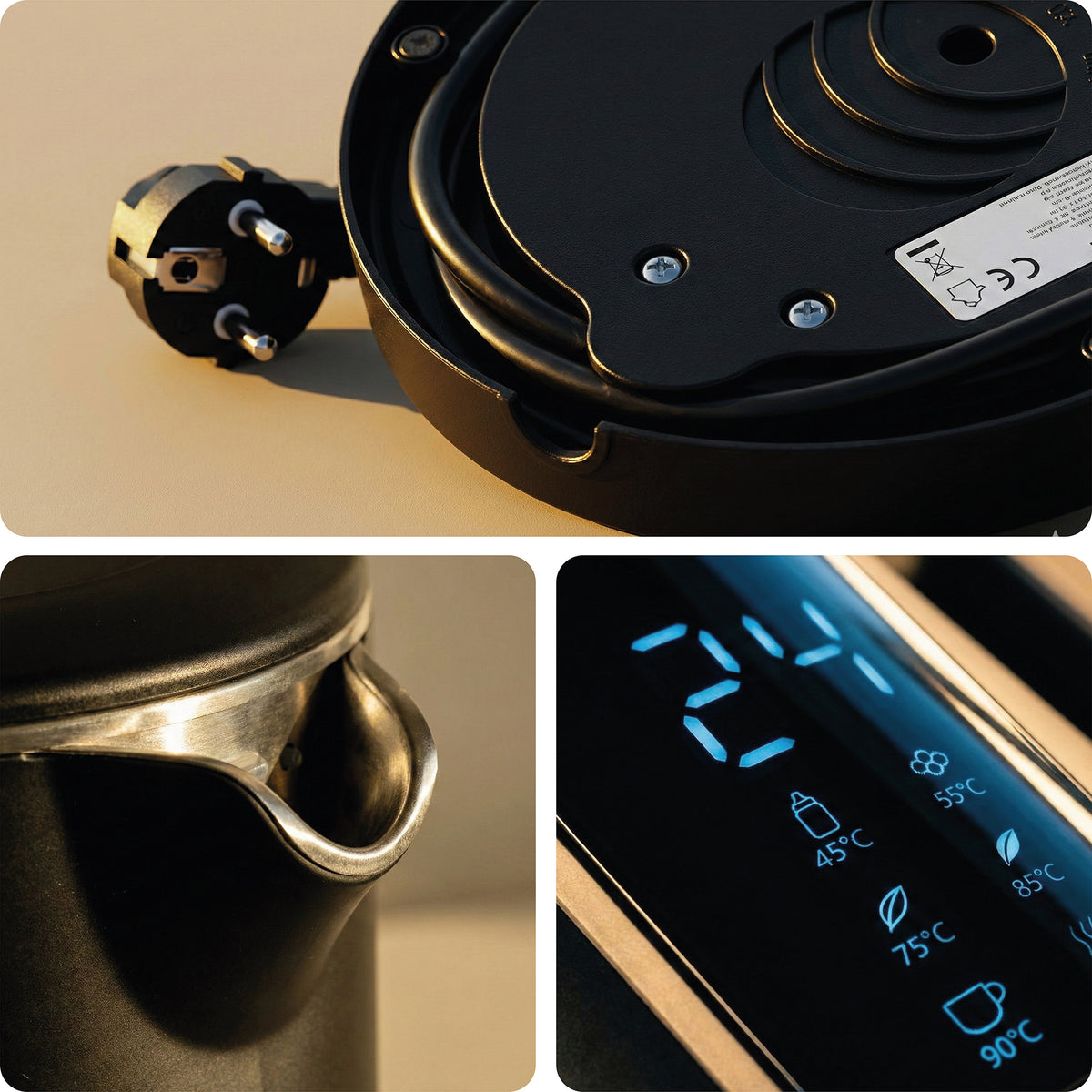 Seeger SmartKettle digital kettle with temperature control in black – product image 7