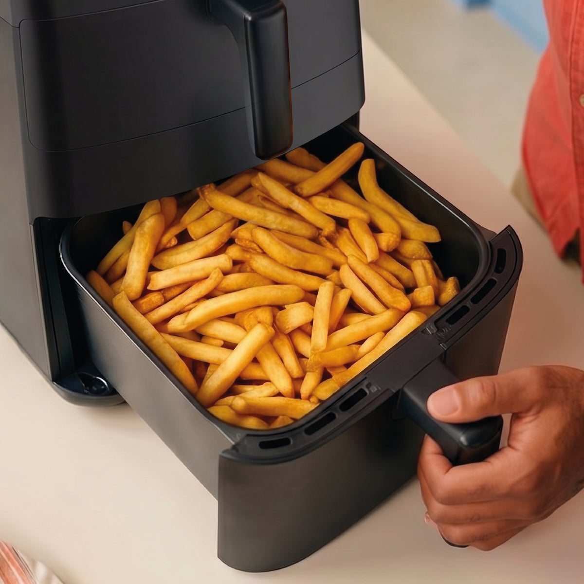 Seeger SuperFry double layer air fryer in black – product image 3