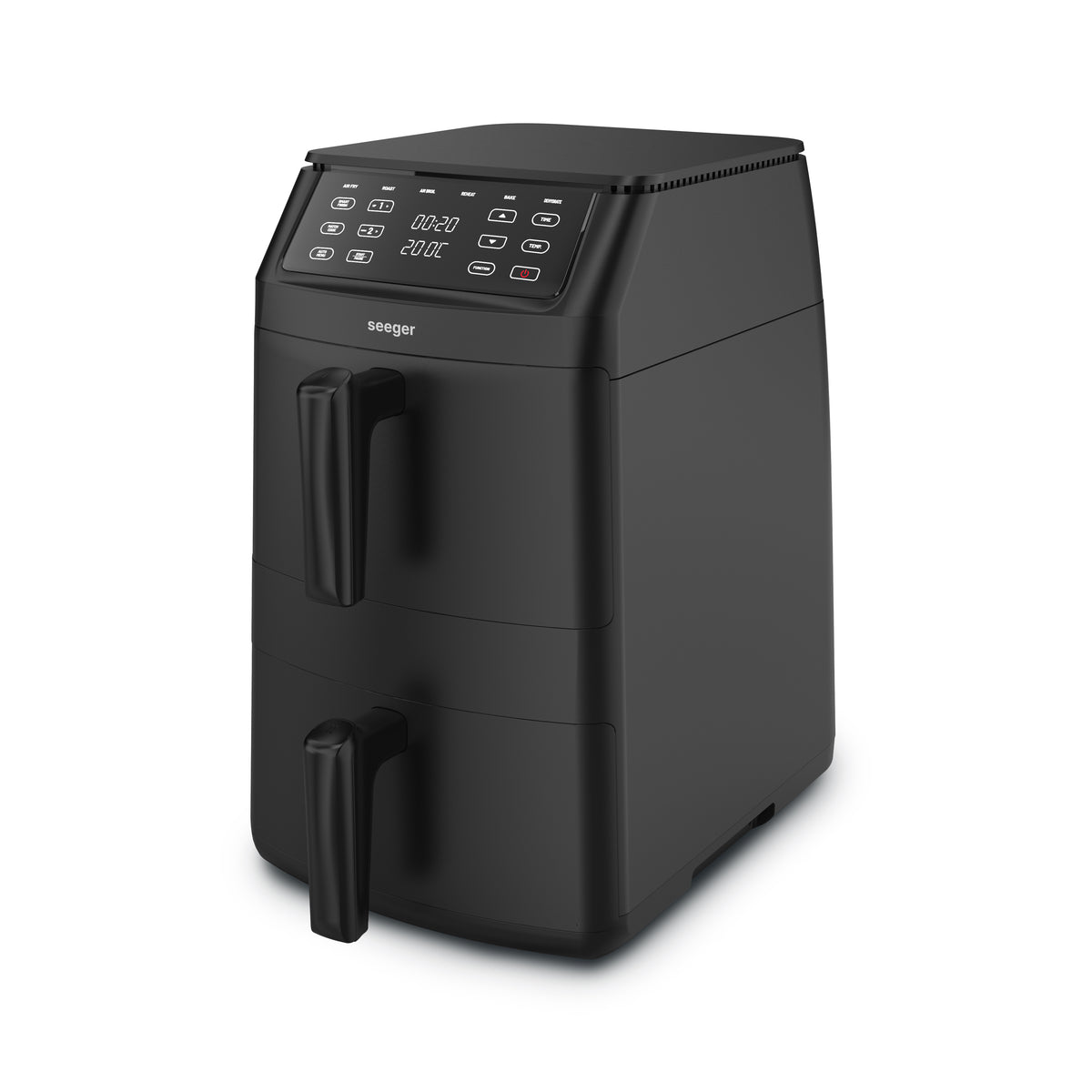 Seeger SuperFry double layer air fryer in black – product image 5