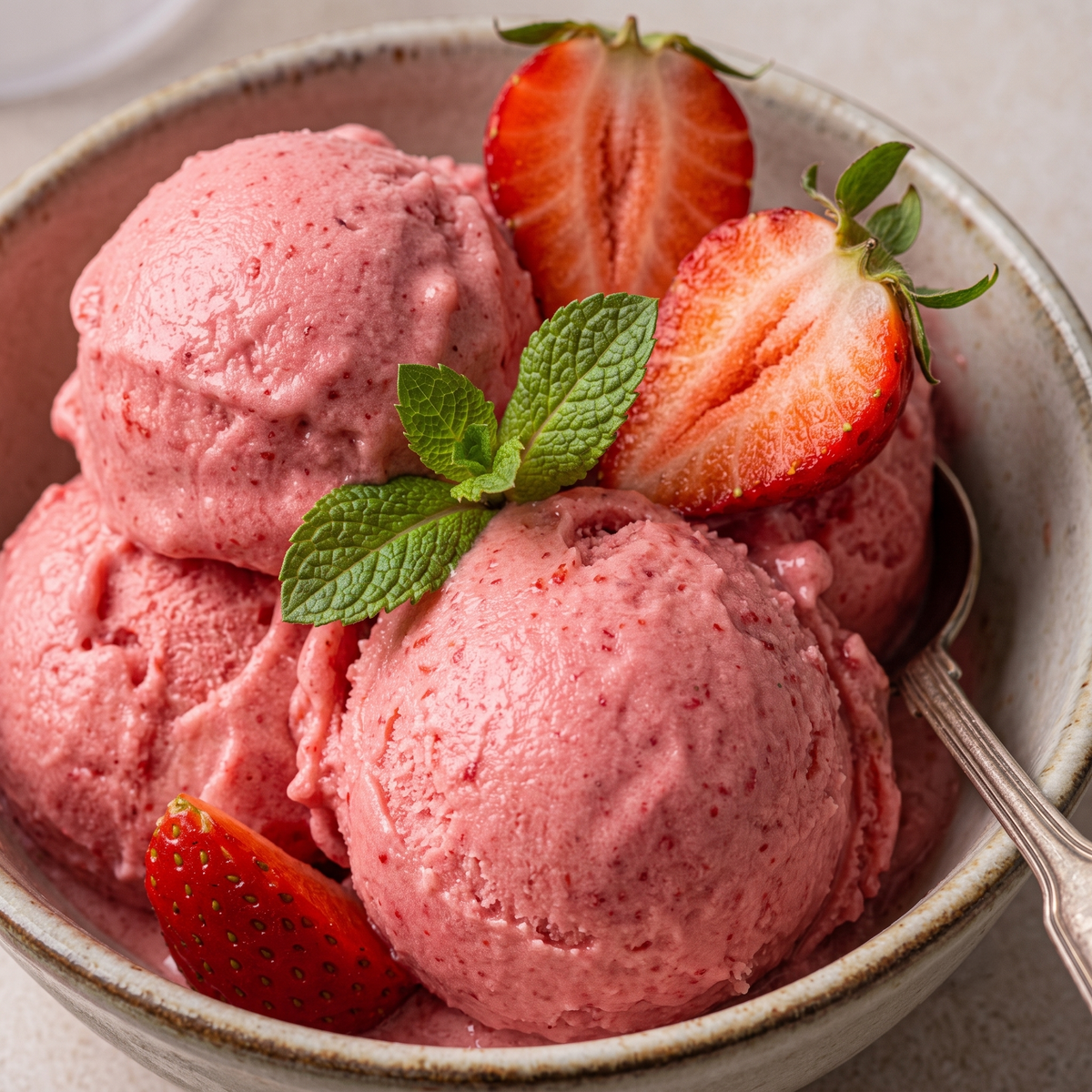 Strawberry Ice Cream