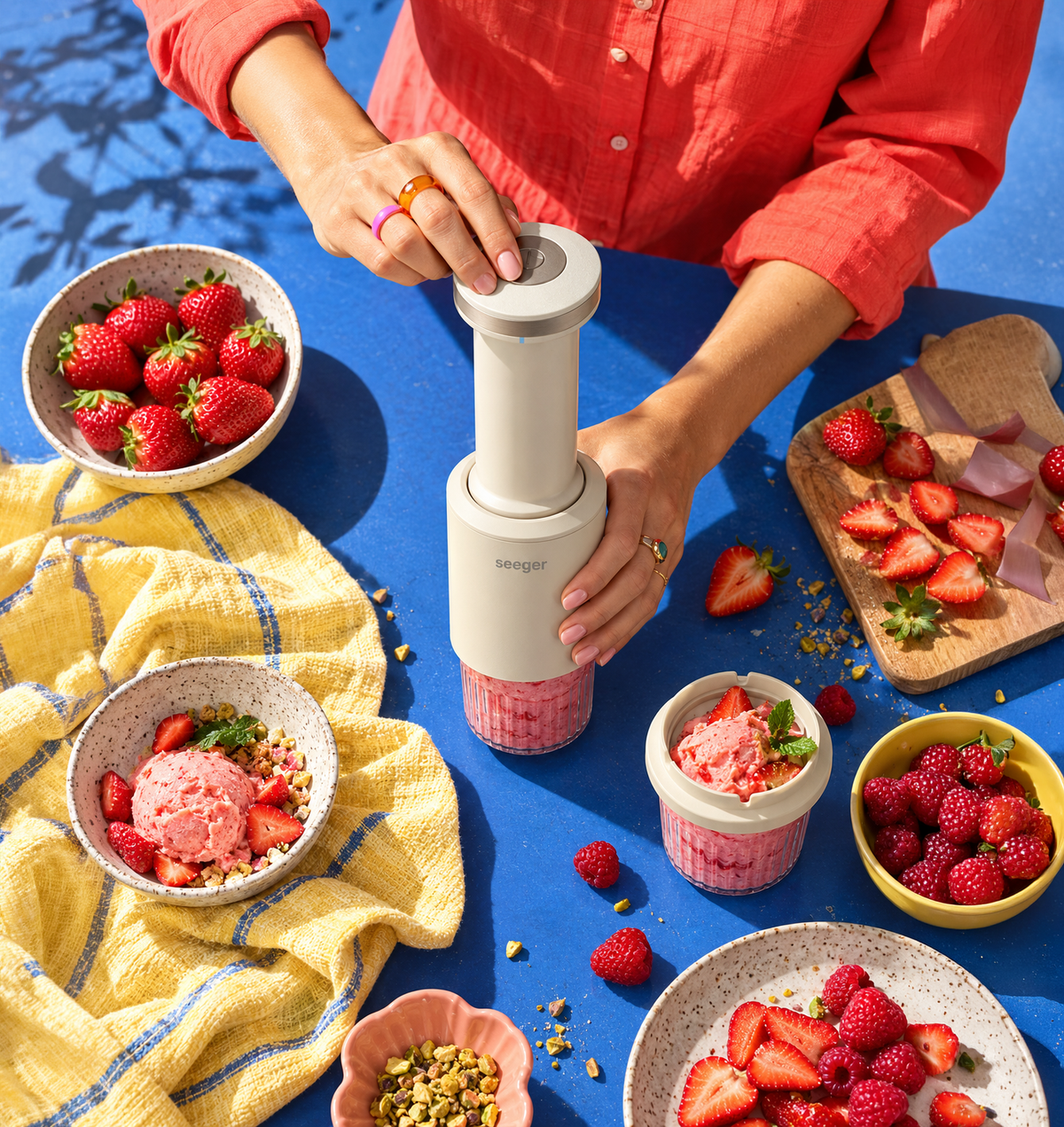 Seeger CompactCream | Handheld Ice Cream Maker