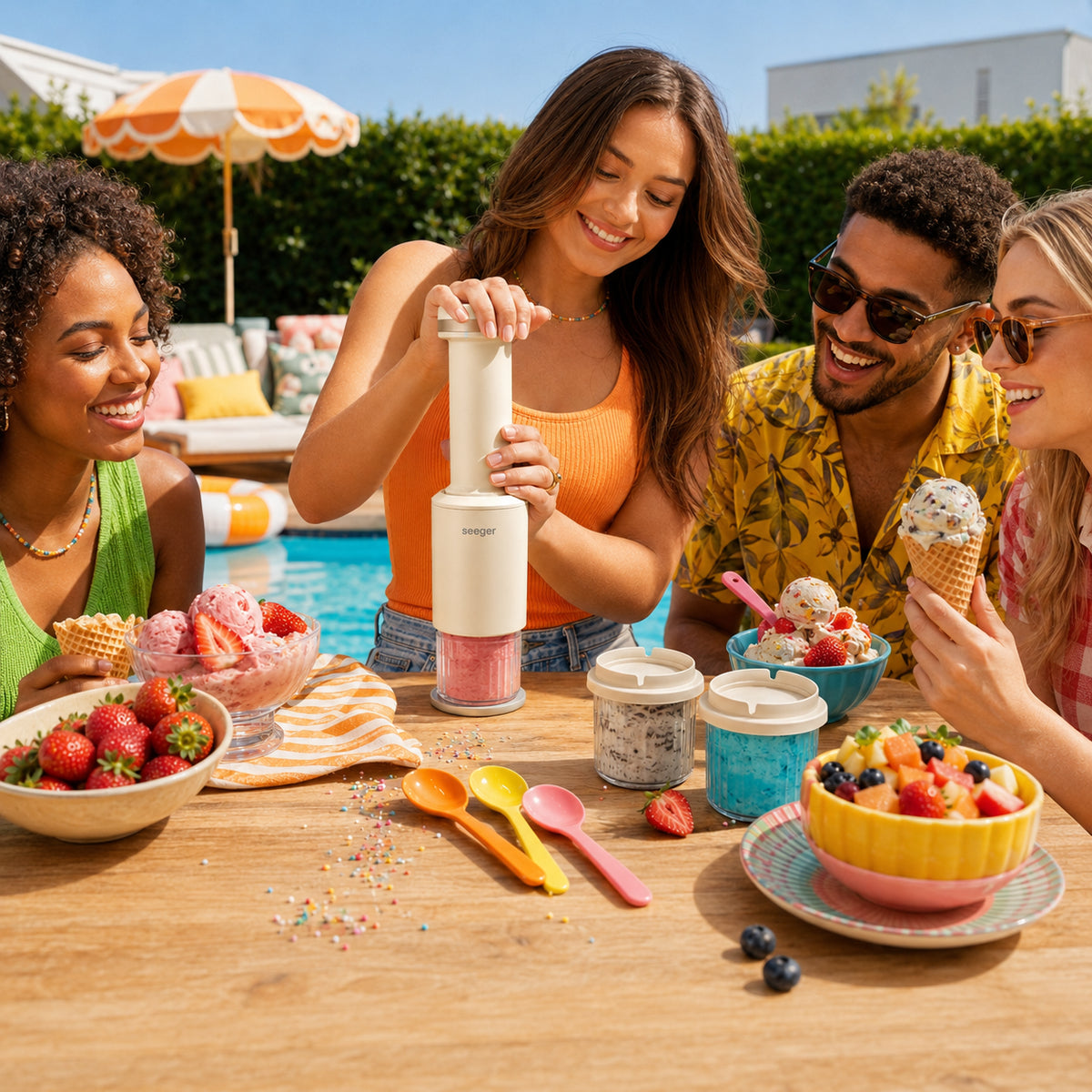 Seeger CompactCream | Handheld Ice Cream Maker