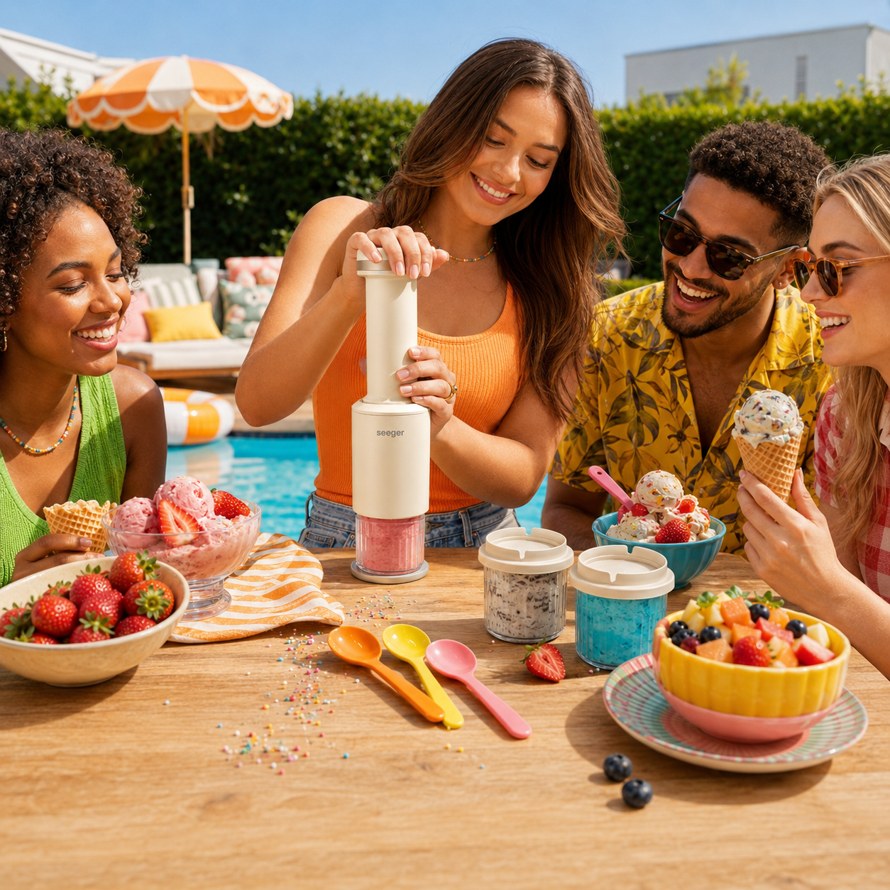 Seeger CompactCream | Handheld Ice Cream Maker