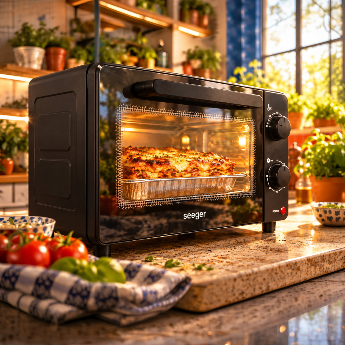 Seeger Mini Oven | Design compact