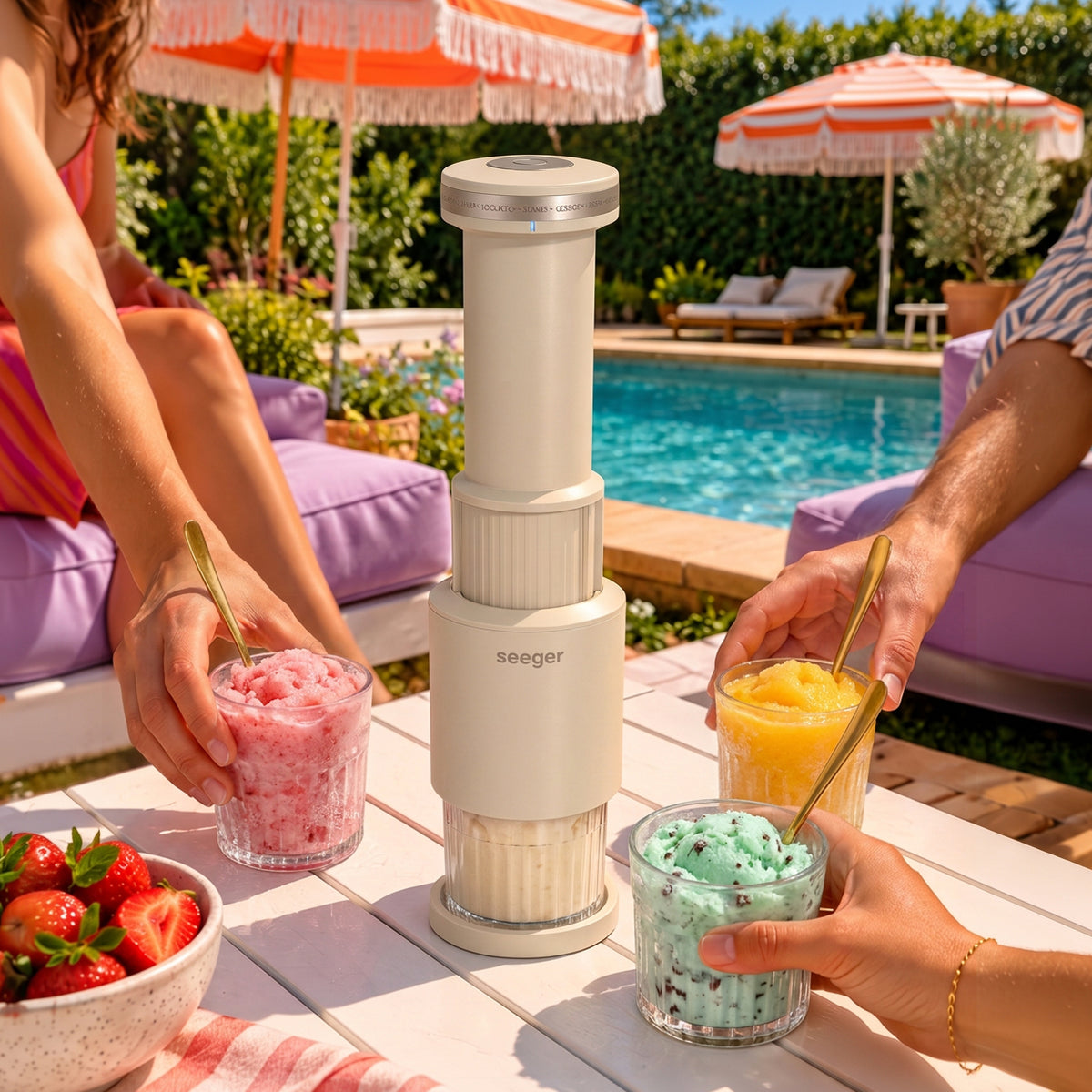 Seeger CompactCream | Handheld Ice Cream Maker
