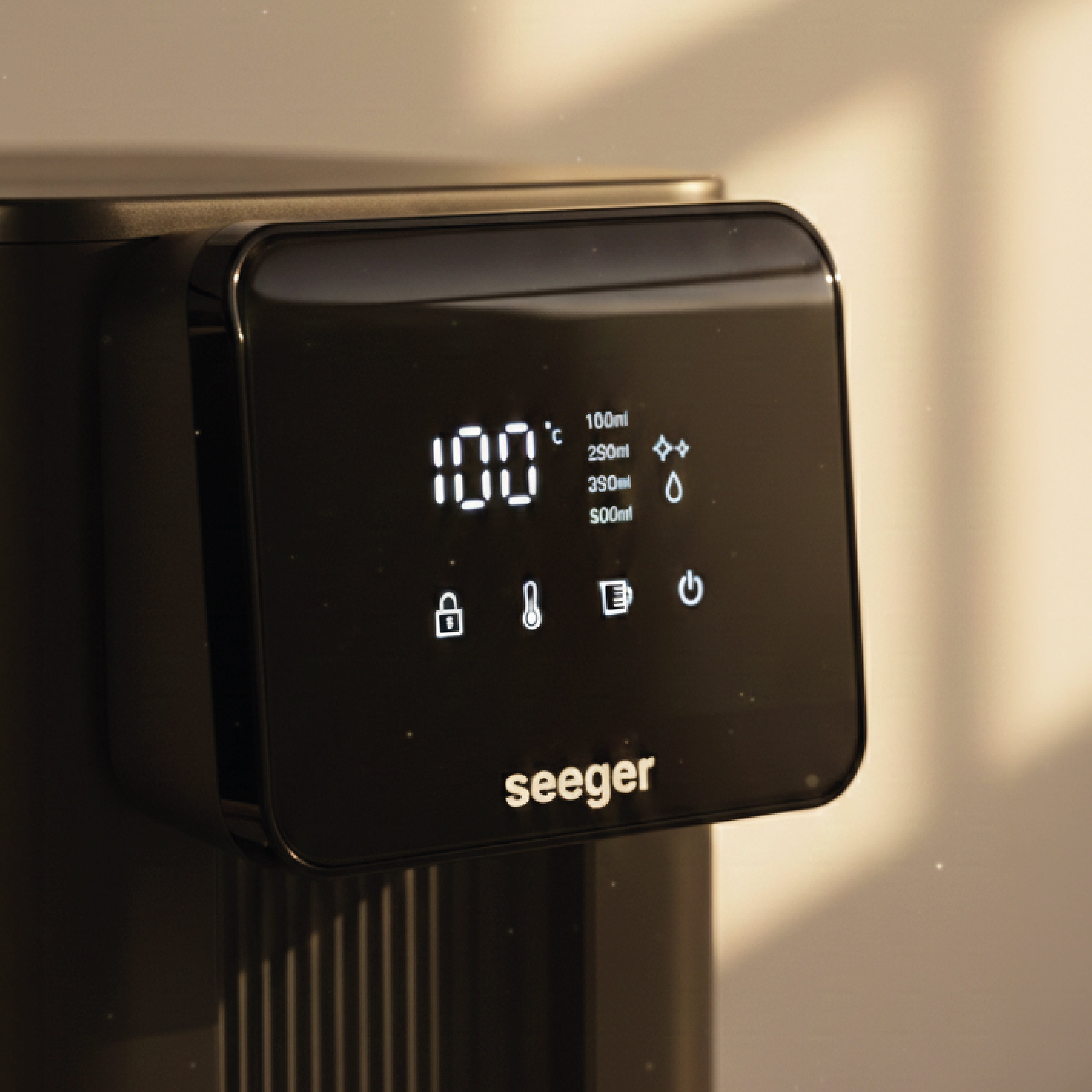 Seeger InstantHeat | Hot Water Dispenser Black