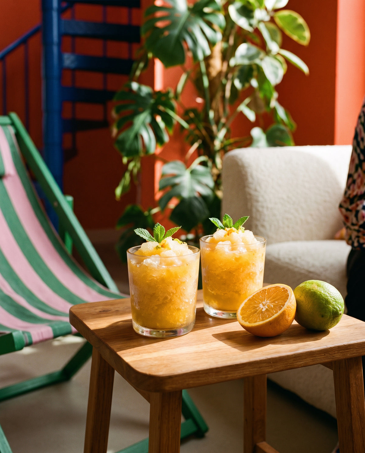 Citrus kombucha, recipe photo