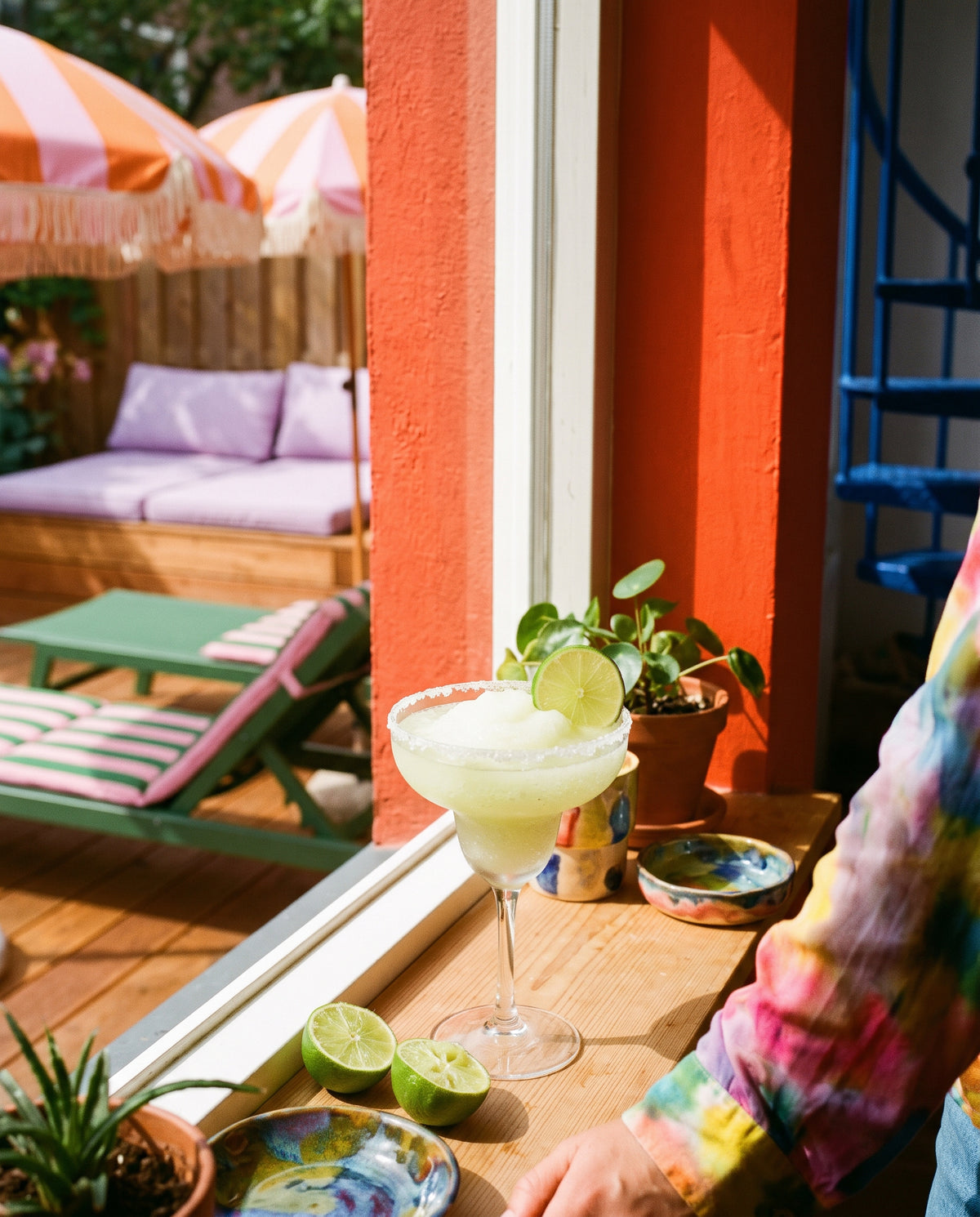 Frozen margarita (18+), recipe photo