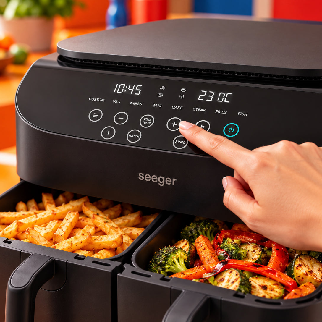 Seeger TwoFry | Double Air Fryer